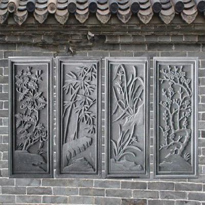 古建筑磚雕藝術與河南天目裝飾材料的鋼材定制掛件